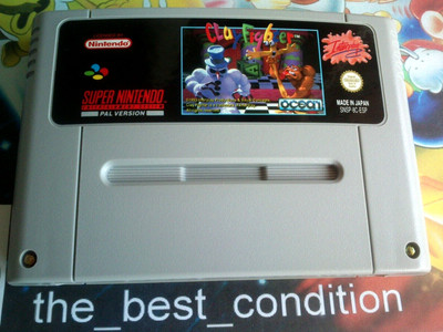 CLAY FIGHTER (Ocean)  9.5/10  Work PAL ESP 100%O SNES SUPER NINTENDO  
