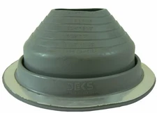 Dektite Pipe Flashing DF105G fits pipe with an OD of  4-1/4" to 7-1/2" base 11"