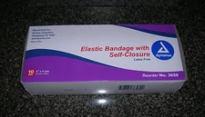 NEW DYNAREX SELF ADHESIVE RUBBER ELASTIC BANDAGE BRAND 10 2" ( 1 TO 10 )