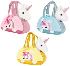 BRUBAKER Einhorn Weiß in Handtasche - 20 cm ...
