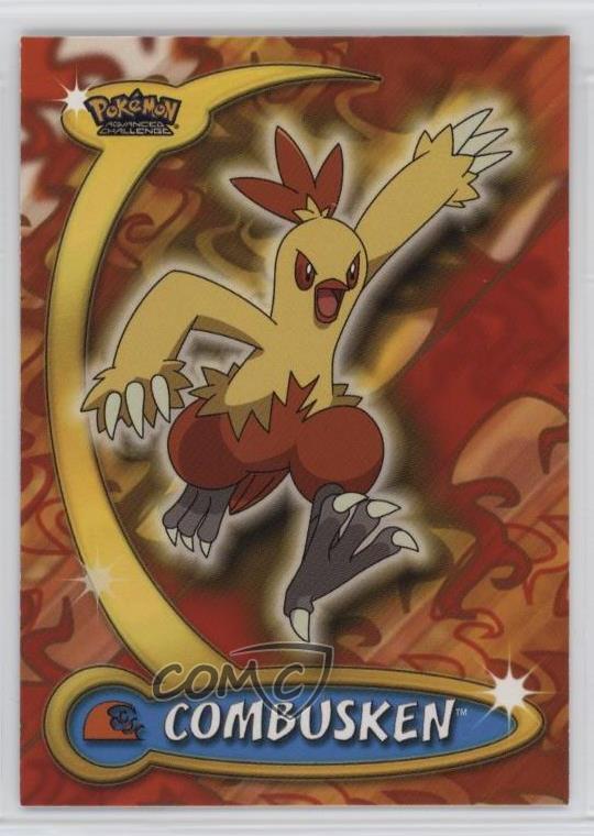 2004 Topps Pokemon Advanced Challenge Combusken #21 f7d