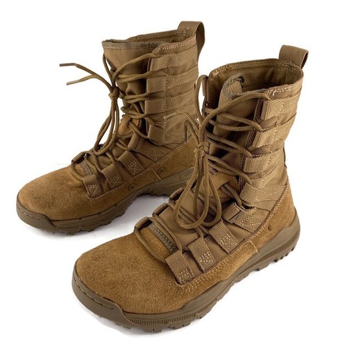 nike combat boots brown