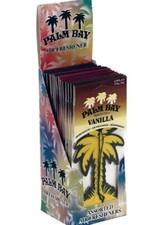Palm Bay Tree Air Fresheners Assorted 24 Pack Vanilla, Strawberry, Cool Ice, Etc