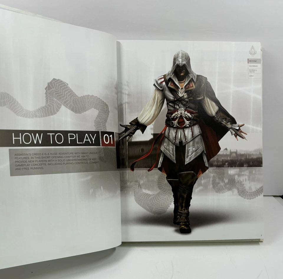 Assassin's Creed II Strategy Guide Hardcover Collector's Edition NO MAP L@@K!!! - Image 2 of 3