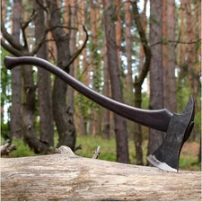 Firemans axe Hand forged Firefighter ax tool  6.7 lb High carbon steel W108 35"