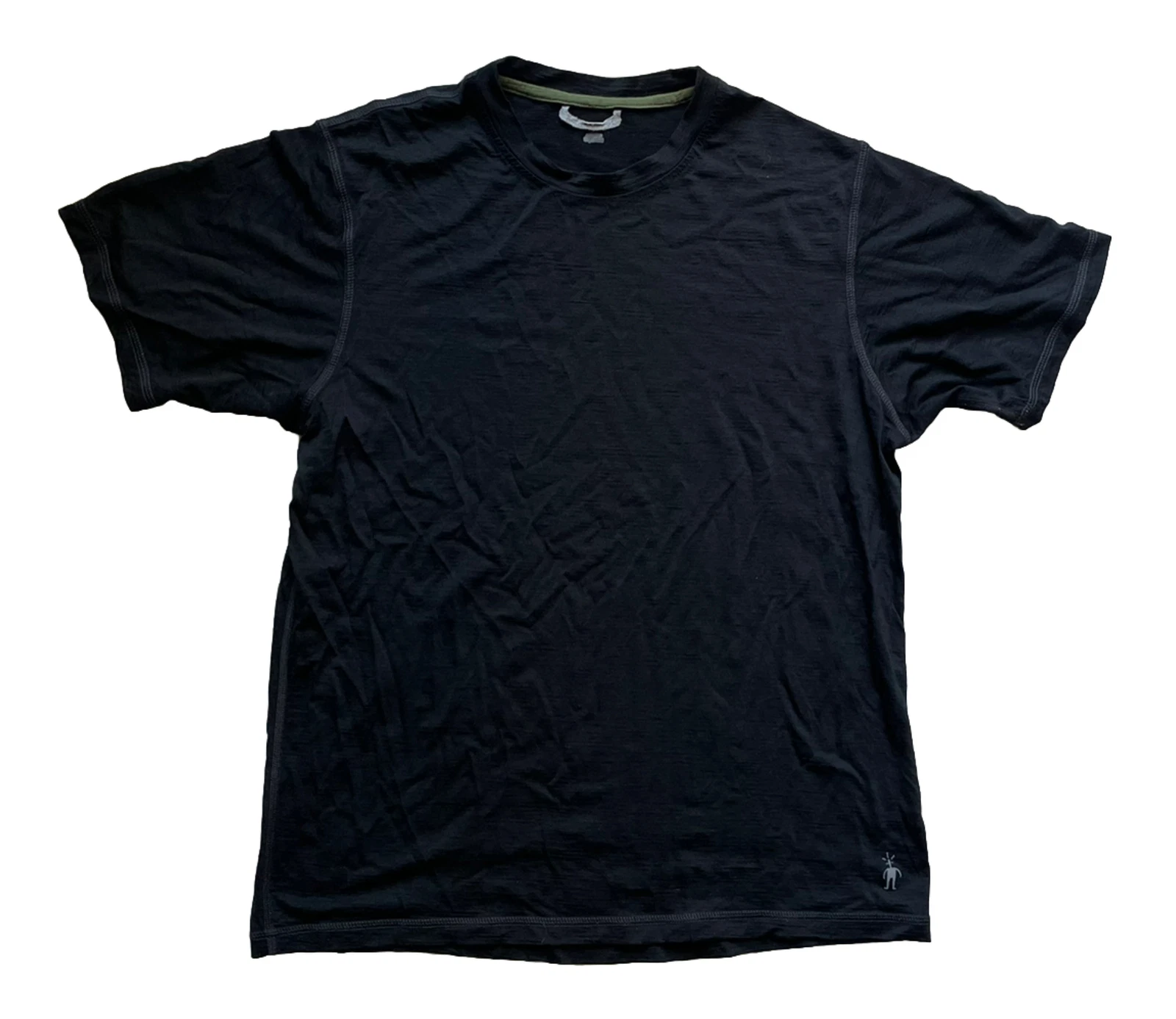 Smartwool 100% Merino Wool Mens Short Sleeve Sz Med Base Layer See Pics