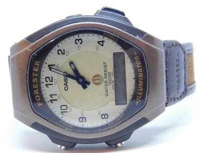 casio men's forester analog watch