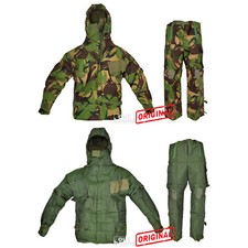 Original British Army NBC Anzug Jacke Militär Hose Schutz Camo Oliv