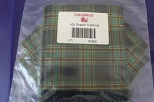 Longaberger 1997 Traditions Plaid Fabric Padded Handle Gripper #21923 - NEW