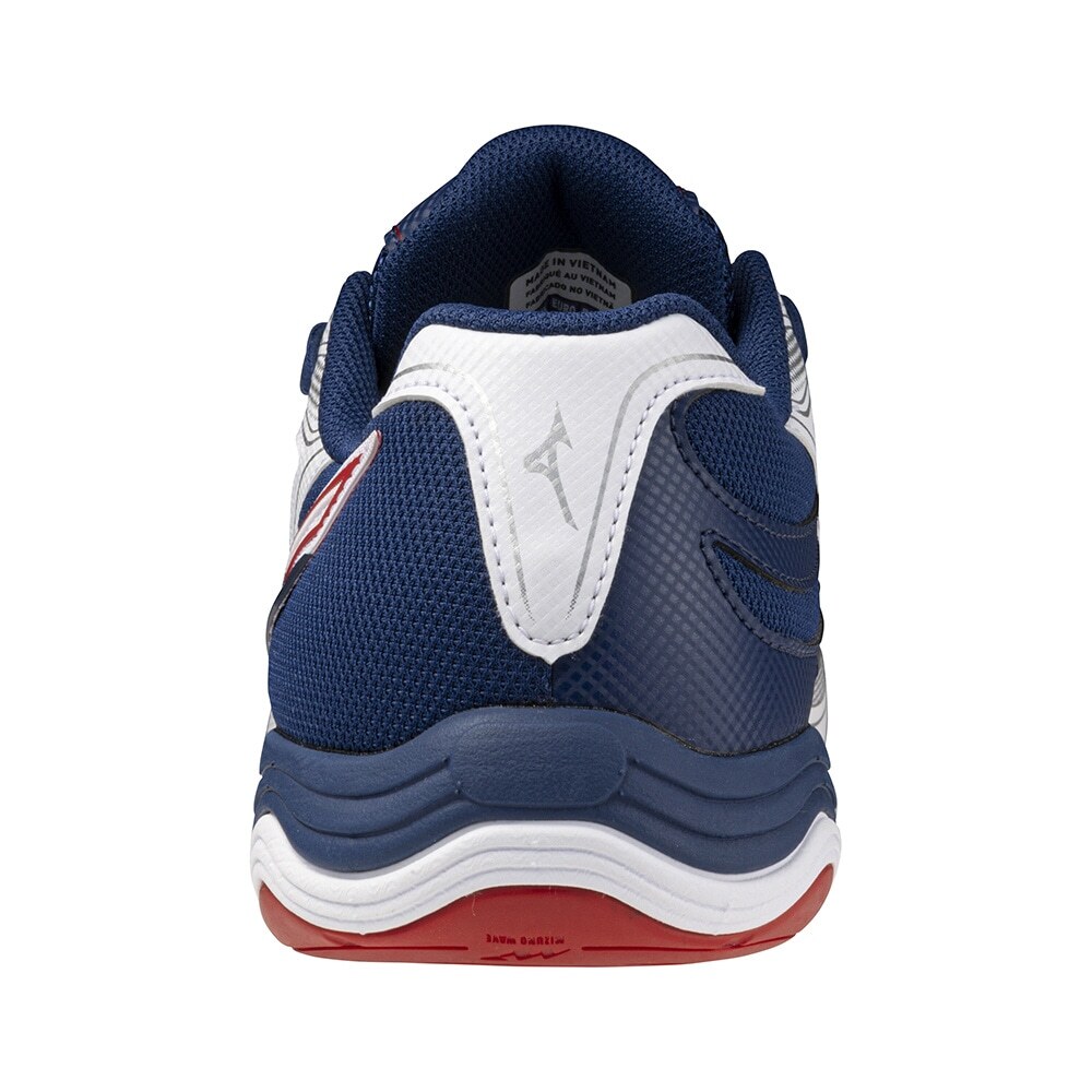 Mizuno Table Tennis Shoes WAVE MEDAL 7 WIDE 81GA241501 White / Red