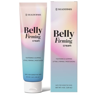Flat Belly Firming Cream - Skin Tightening & Cellulite Cream for Stomach, Thighs