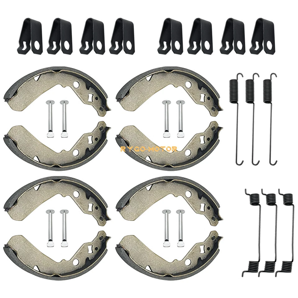 Kit zapatas de freno delanteras y traseras para Kawasaki Mule 600 Mule 610 KAF400 2005-2016 Foto 4 de 4
