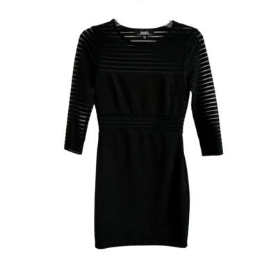 lulus black mesh dress Lulus | Black Mesh Column Maxi Dress | Womens | Small (Available in XS, M, L, XL)