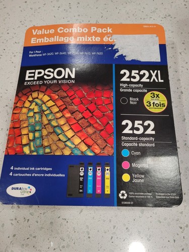 Buy Genuine Epson 252XL 252 Ink 