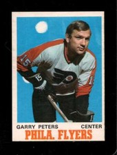 1970-71 O-PEE-CHEE #196 GARRY PETERS VGEX FLYERS *X76290