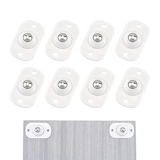 8 PCS Self Adhesive Caster Wheels Appliance 360° Swivel Glide Smoothly Mini R...