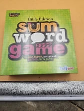 SUM WORD GAME Bible Edition talicor Sealed