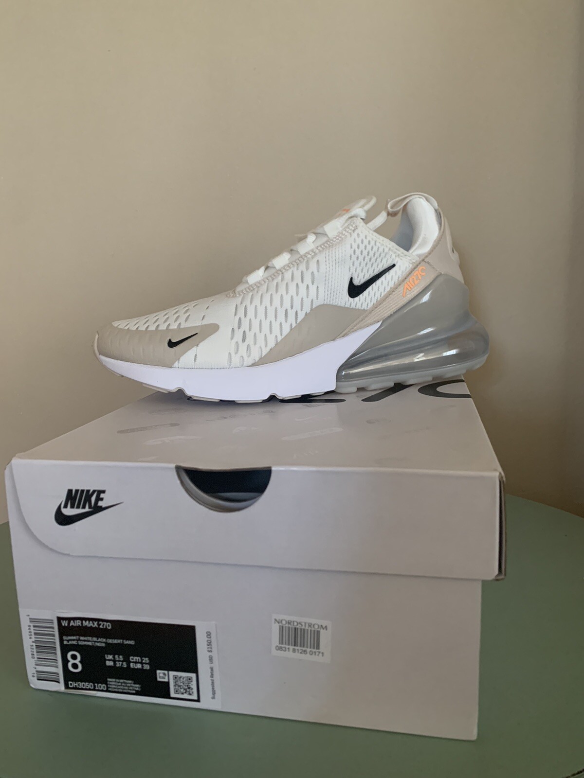 nike air max 270 womens 8