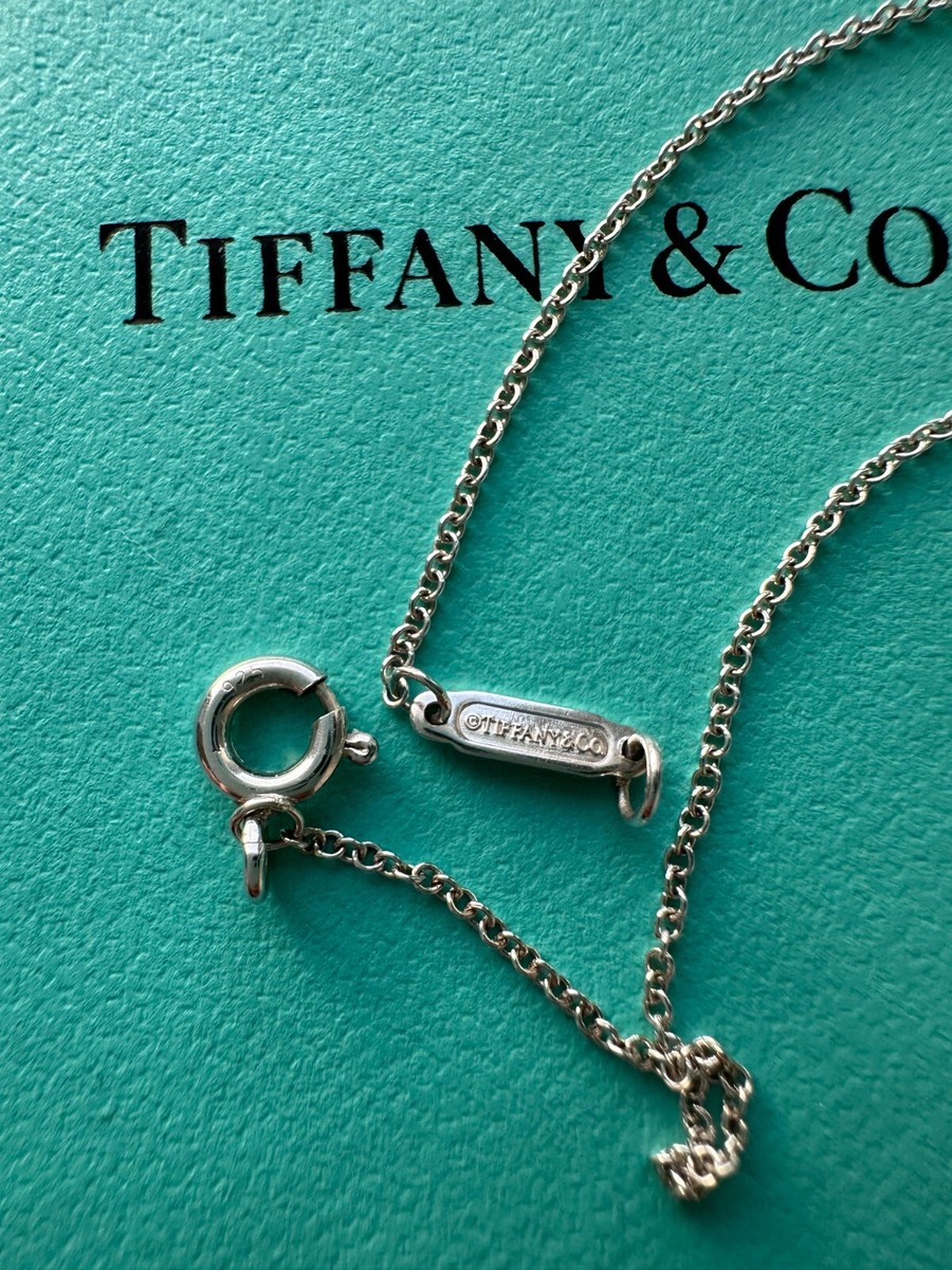 Authentic Tiffany & Co Sterling Silver Twist Bow Ribbon