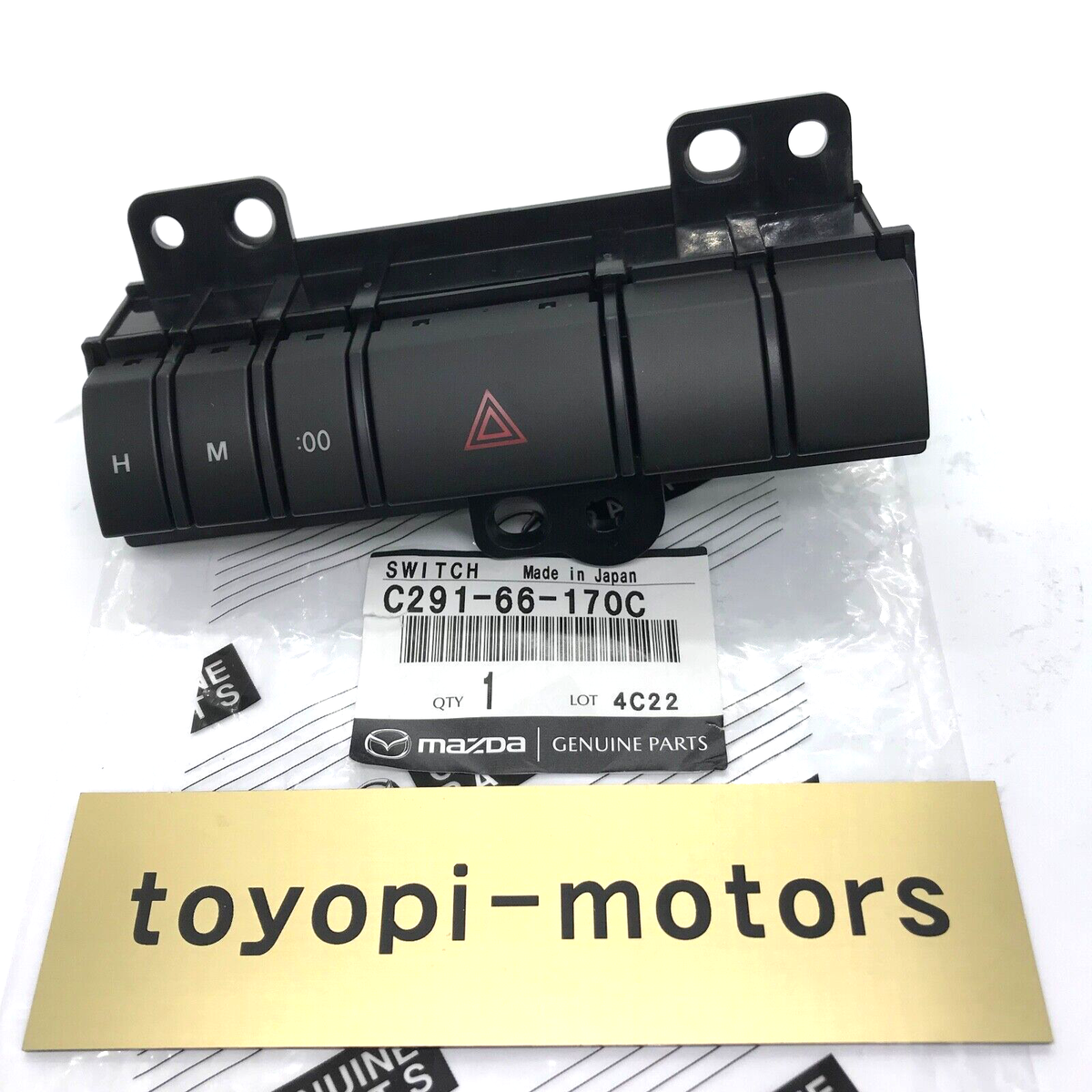 ライセンス MAZDA Genuine Mazda5 Hazard Switch C291-66-170C NEW | eBay
