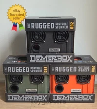 DemerBox DB2 The Rugged Portable Bluetooth Outdoor Speaker | Waterproof | New