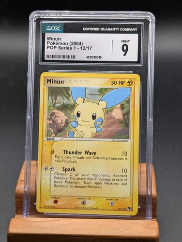 Minun graded CGC 9 for sale on eBay