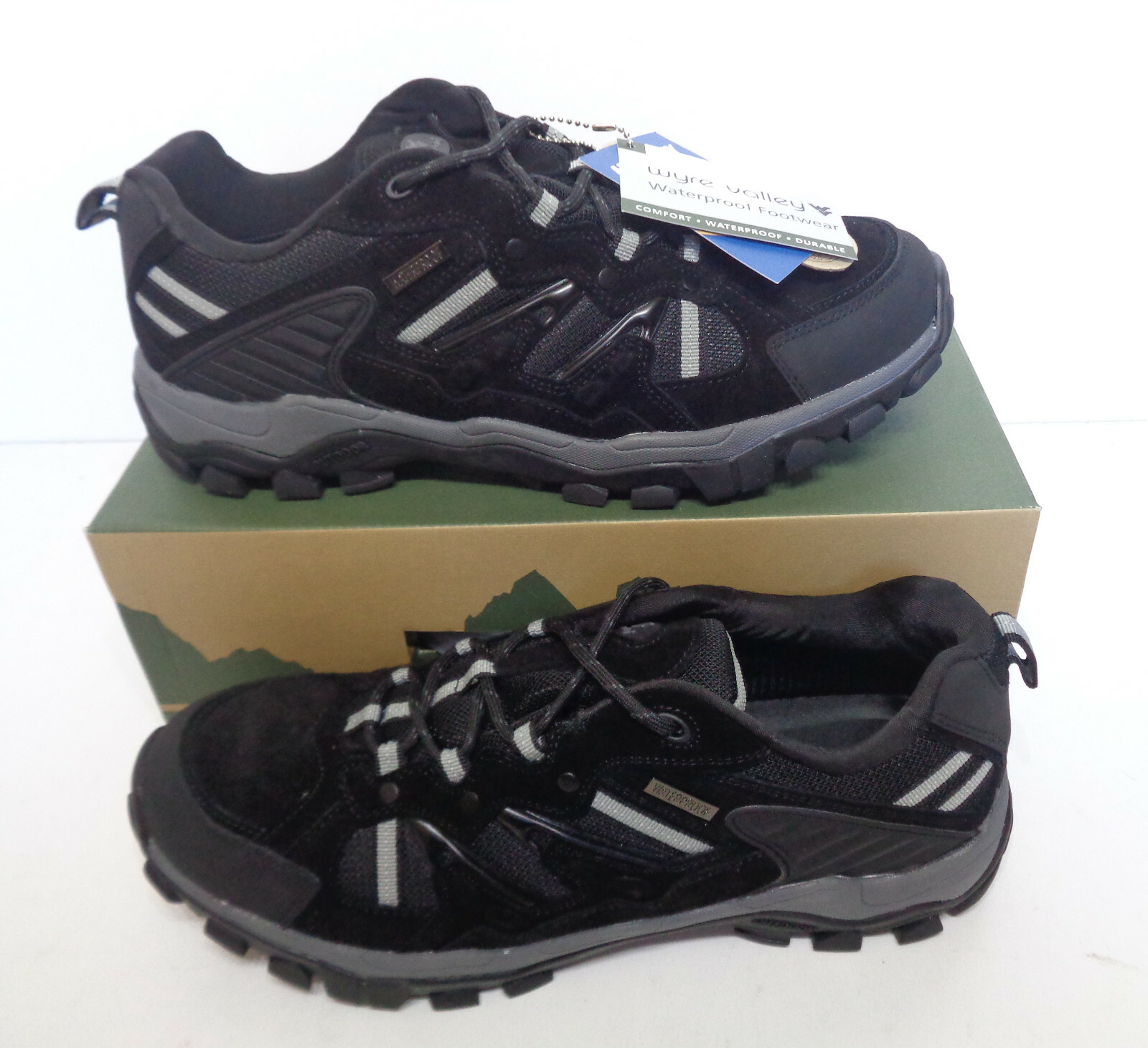 Men's Waterproof Memory Foam Hiking Casual Shoes | Comfort & Durability