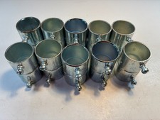 EMT Set-Screw Couplings 1-Inch 1" SET of 10 Steel Indoor Topaz Southwire NEW
