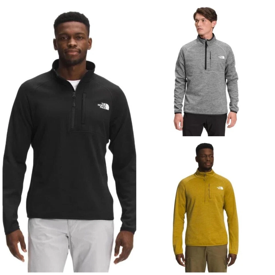 Chaqueta para hombre The North Face Canyonlands media cremallera polar chaqueta de ajuste regular