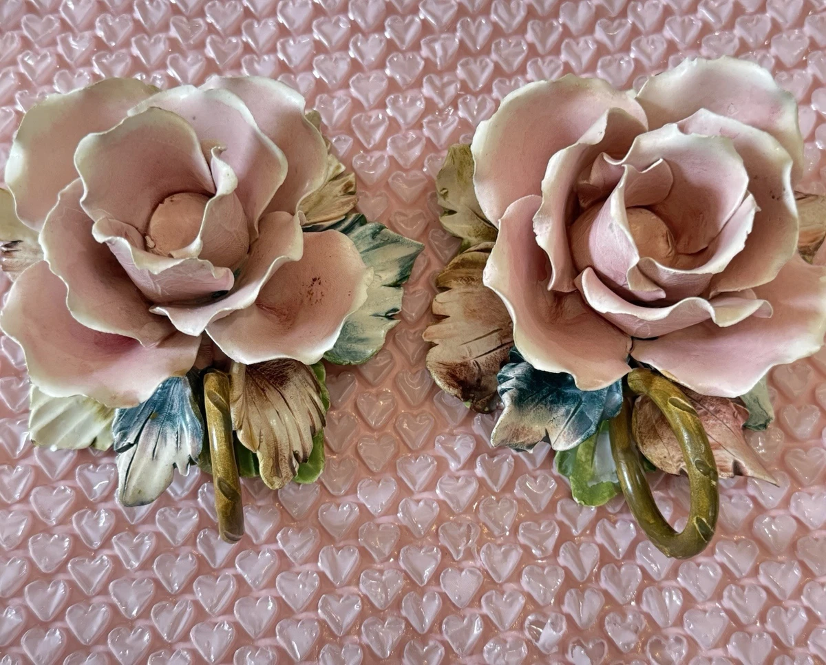 Italian Porcelain Flowers In Italian Art Pottery for sale | eBay