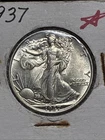 1937 Rare Walking Liberty Half Dollar 50C UNC BU 💎 Sharp  👀👀 Don’t Over Look