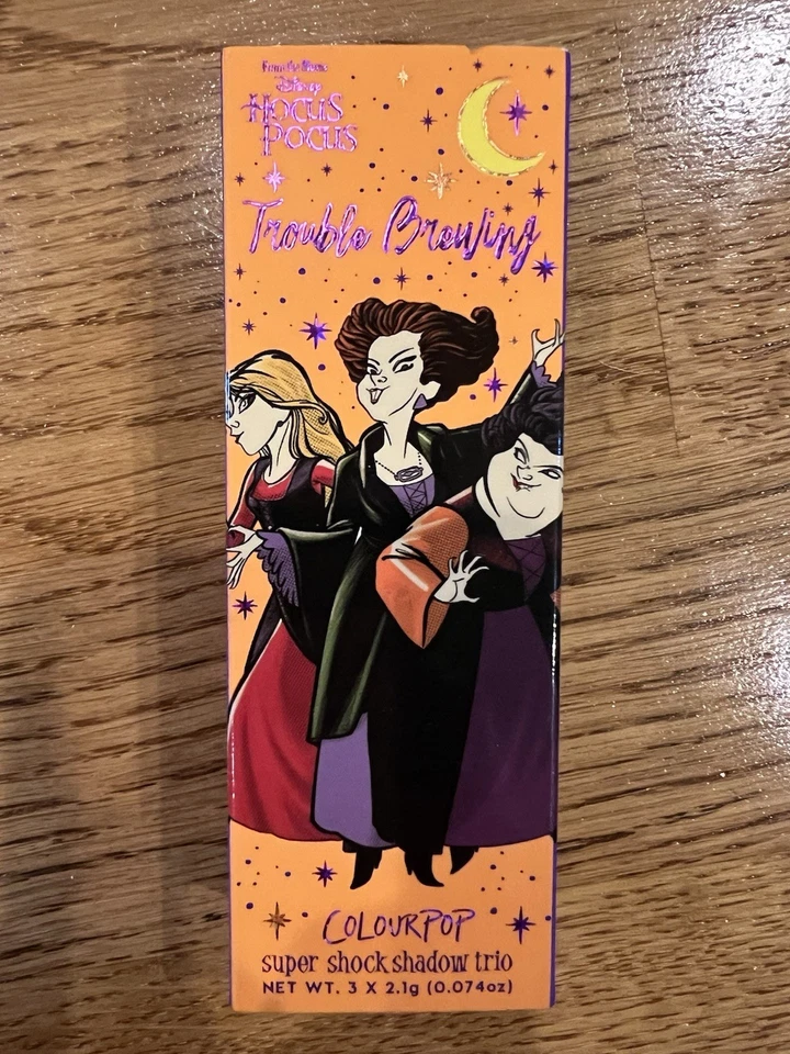 Colour Pop Disney's Hocus Pocus Trouble Brewing Super Shock Shadow Trio - NWB  - Image 2 of 4