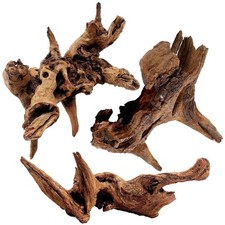 Natural Driftwood for Aquarium Decor, 3-Piece 9''-15'' Large Driftwood for De...