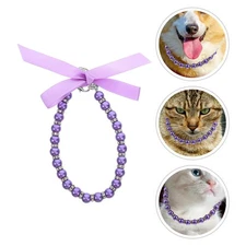 Dog and Necklace Pet Jewelry Chain Collars for Large Dogs