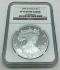 2006 W American Silver Eagle NGC PF 70 Ultra Cameo