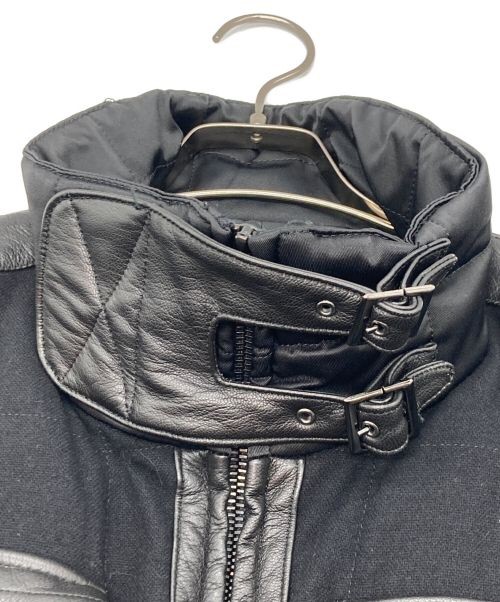 Wool Leather Combination Jacket Authentic - image 3