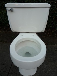 Jim Morrison Doors home *MAIN BATHROOM TOILET* 8216 1/2/Vegas P/U