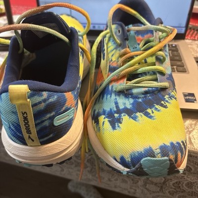 Brooks Revel Rock N Roll Tie Dye Running Shoes Men Size 8 D Comfort Low Sneakers