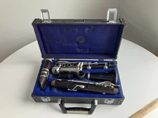 Vintage Noblet Paris clarinet With Leblanc Case Fix Up Or Parts