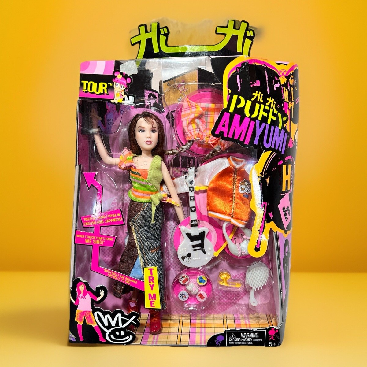 パフィー　Hi Hi Puffy Amiyumi Doll バービー人形 Puffy Ami Yumi World Tour Ami Niki Japanese Celebrity