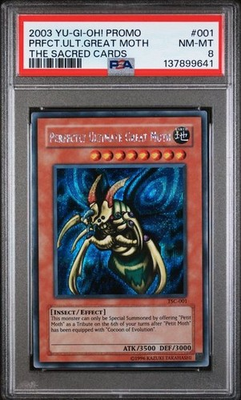 #ad 2003 Yu Gi Oh Perfectly Ultimate Great Month TSC 001 Secret Rare PSA 8 Promo $29.99