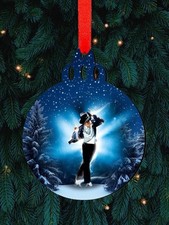 Michael Jackson Christmas Ornament Unique Gift Fan Band Merch Collectible Music