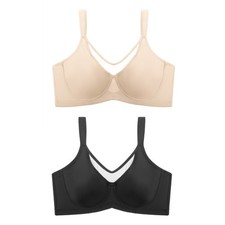 Adjustable Straps Underwire Full Coverage Bra Women s Push Up For Secure Comfort