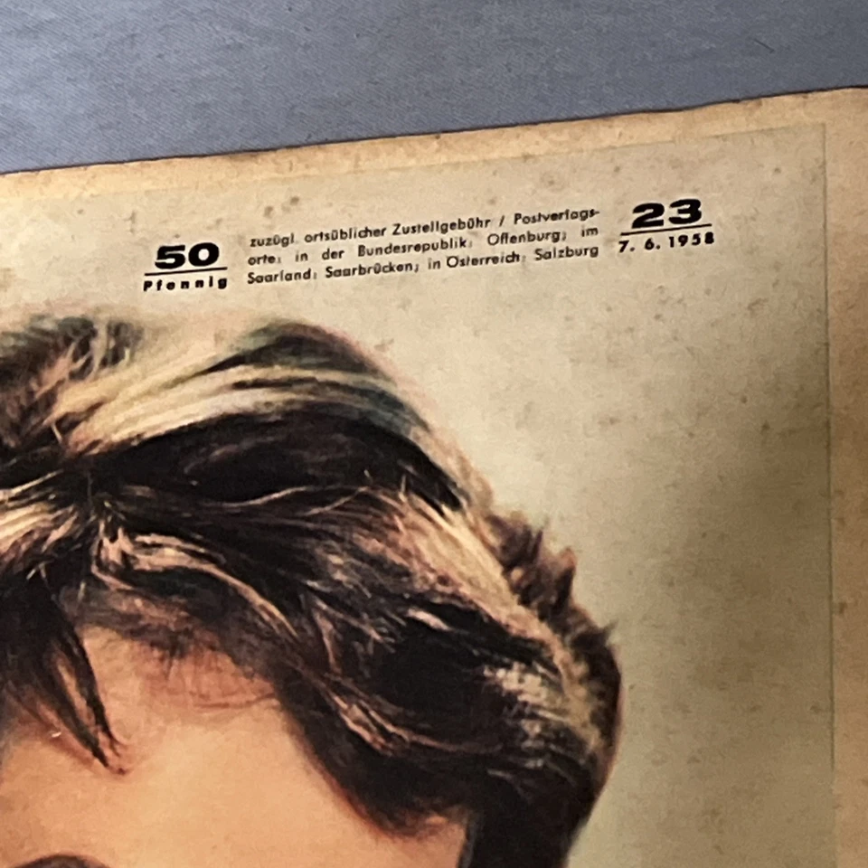 Vintage Bunte Illustrierte 1958 Volume 23, 24, 25 Lot Of 3 Collectible Magazines - Image 3 of 4