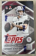 2026 TOPPS FLAGSHIP FOOTBALL HOBBY BOX SEALED