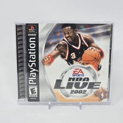 NBA Live 2002 (PlayStation 1 PS1) CIB COMPLETE & TESTED