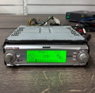 SONY CDX-MP70 Car CD Tuner Stereo Radio, Face-off, Classic, retro, vintage