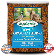 Morning Song Dove  Ground Feeding Wild Bird Seed - 12 lb Dove, Quail, Pigeon