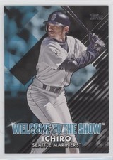 2022 Topps Series 1 Welcome to the Show Black 177/299 Ichiro Suzuki HOF 0q55
