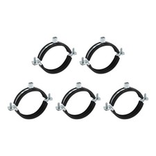 5pcs 3-9/16" Split Ring Pipe Hanger Wall Mount Pipe Bracket Clamp M8, M10